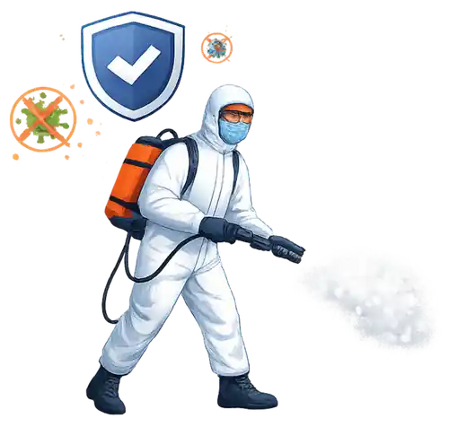 Makos Pest Control – skuteczna dezynfekcja i kontrola higieny pomieszczeń