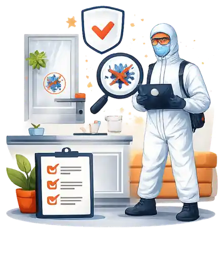 Profesjonalna dezynfekcja wnętrz Makos Pest Control